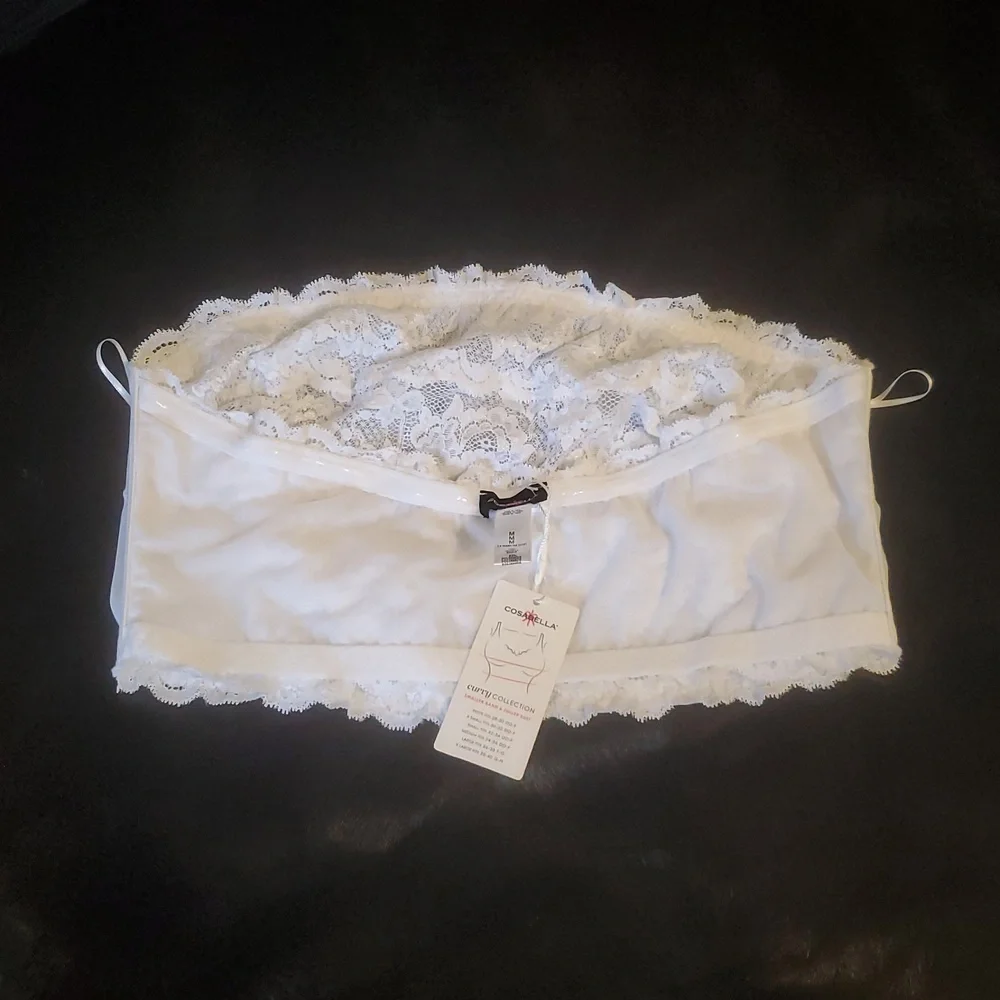 NWT COSABELLA CURVY FLIRTIE BANDEAU BRA /NEVER SAY NEVER BANDEAU BRA COLECTION/